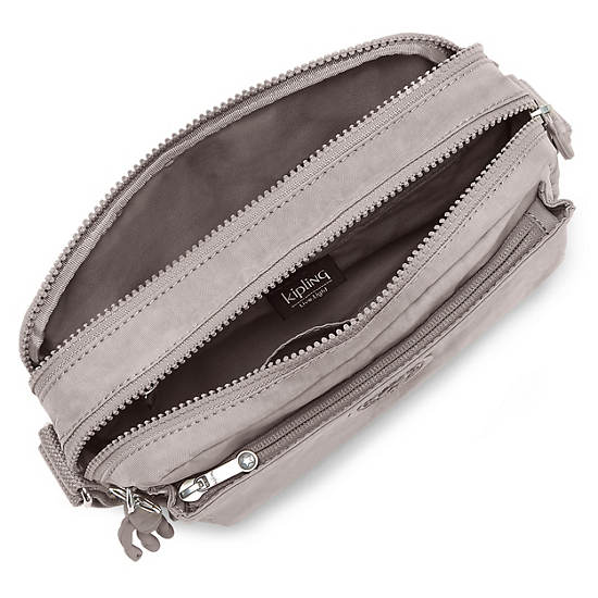 Sacs Crossbody Kipling Abanu Medium Grise | FR 2195DF